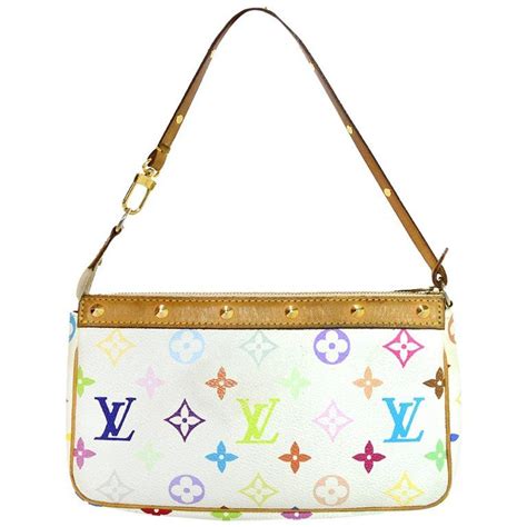 louis vuitton multicolor striped purse